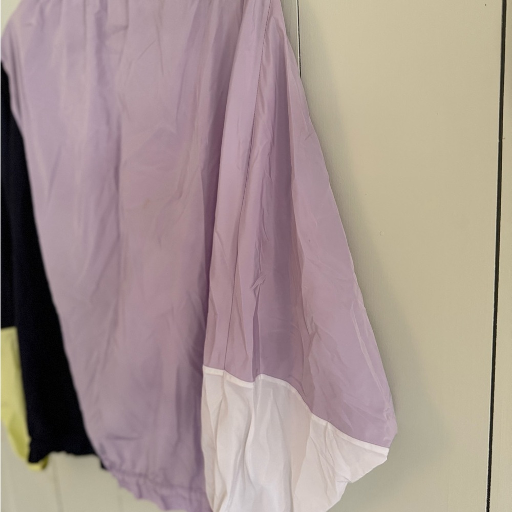 Kate Spade “Ruffle Trim Colorblock Windbreaker Spring 22 Line - Picture 5 of 6